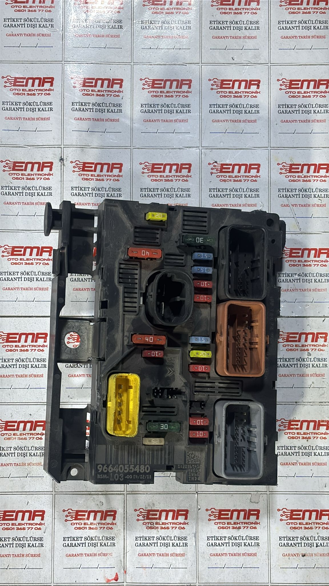 PEUGEOT-CİTROEN 207 C2 C3 SİGORTA KUTUSU 9664055480 L03